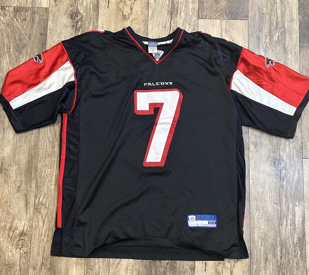 NFL Atlanta Falcons Reebok VTG #7 Michael Vick Jersey Black Size 60 Stitched